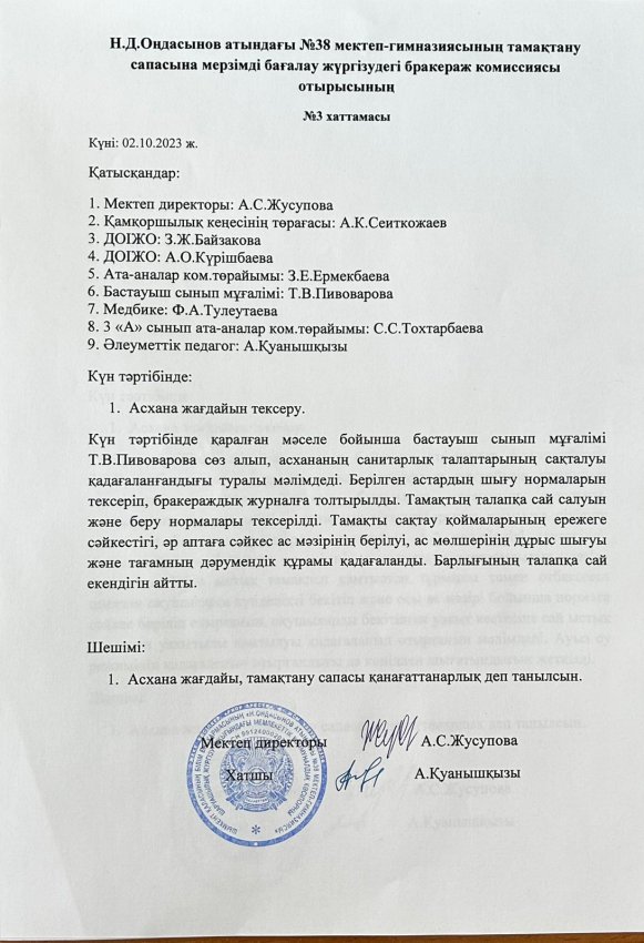 Сапа мониторингі 2023-2024 оқу жылы