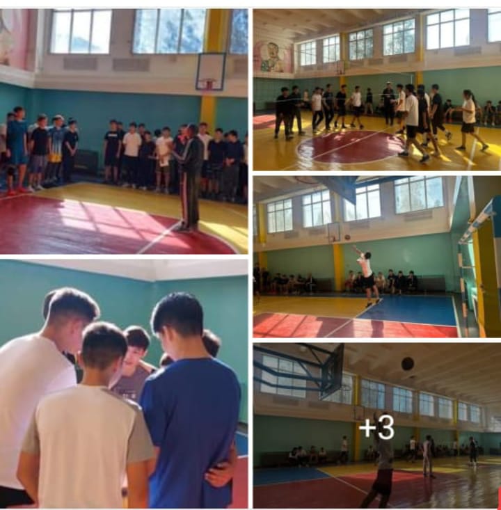«Дене тәрбиесі және спортты дамыту» бөлімі бойынша , ағымдағы жылдың 14 қазан  күні 9,10,11 сыныптар арасында мектепішілік волейболдан турнир өтті.