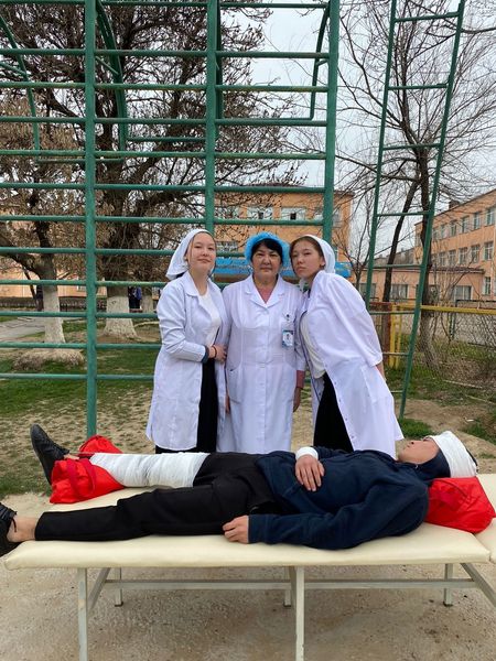 «Азаматтарды қорғау саласында оқу –жаттығуларды өткізу»