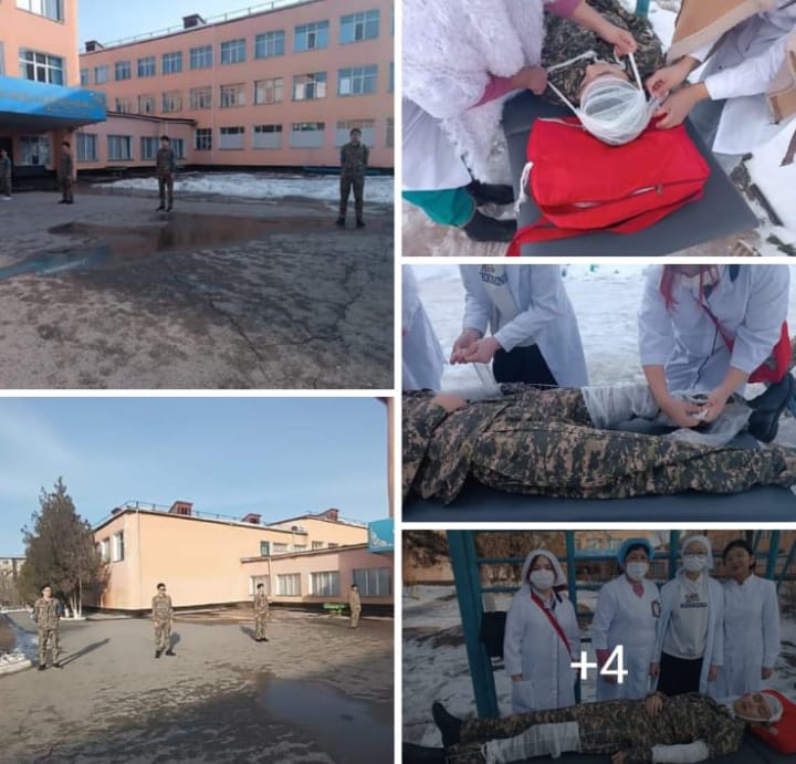 «Азаматтарды қорғау саласында оқу –жаттығуларды өткізу» туралы командалық штабтық оқу-жаттығуына дайындық жұмыстары жүргізіліп, сейсможаттығу өткізілді.